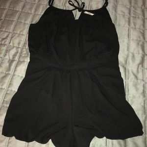 Black Short Romper